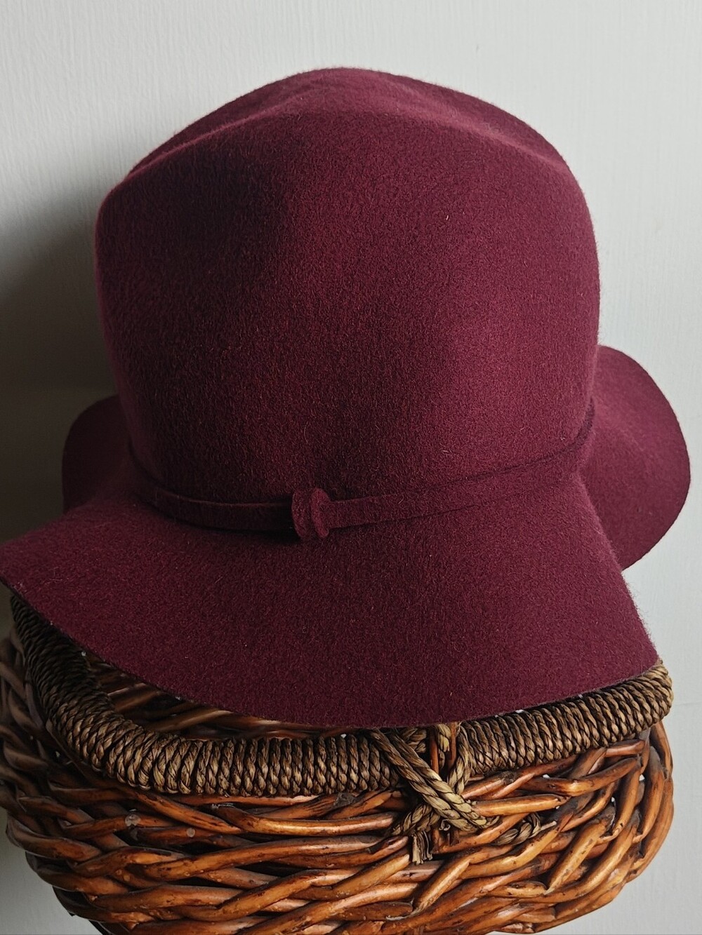 J. Crew Burgundy Women's Wool Hat